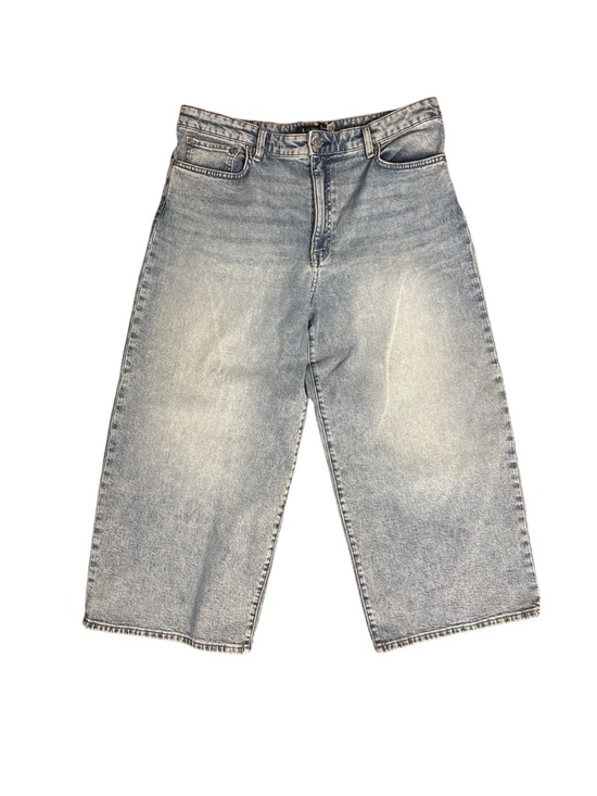 Ralph Lauren Light Blue Cropped Wide-Leg Jeans - Picture 2 of 12